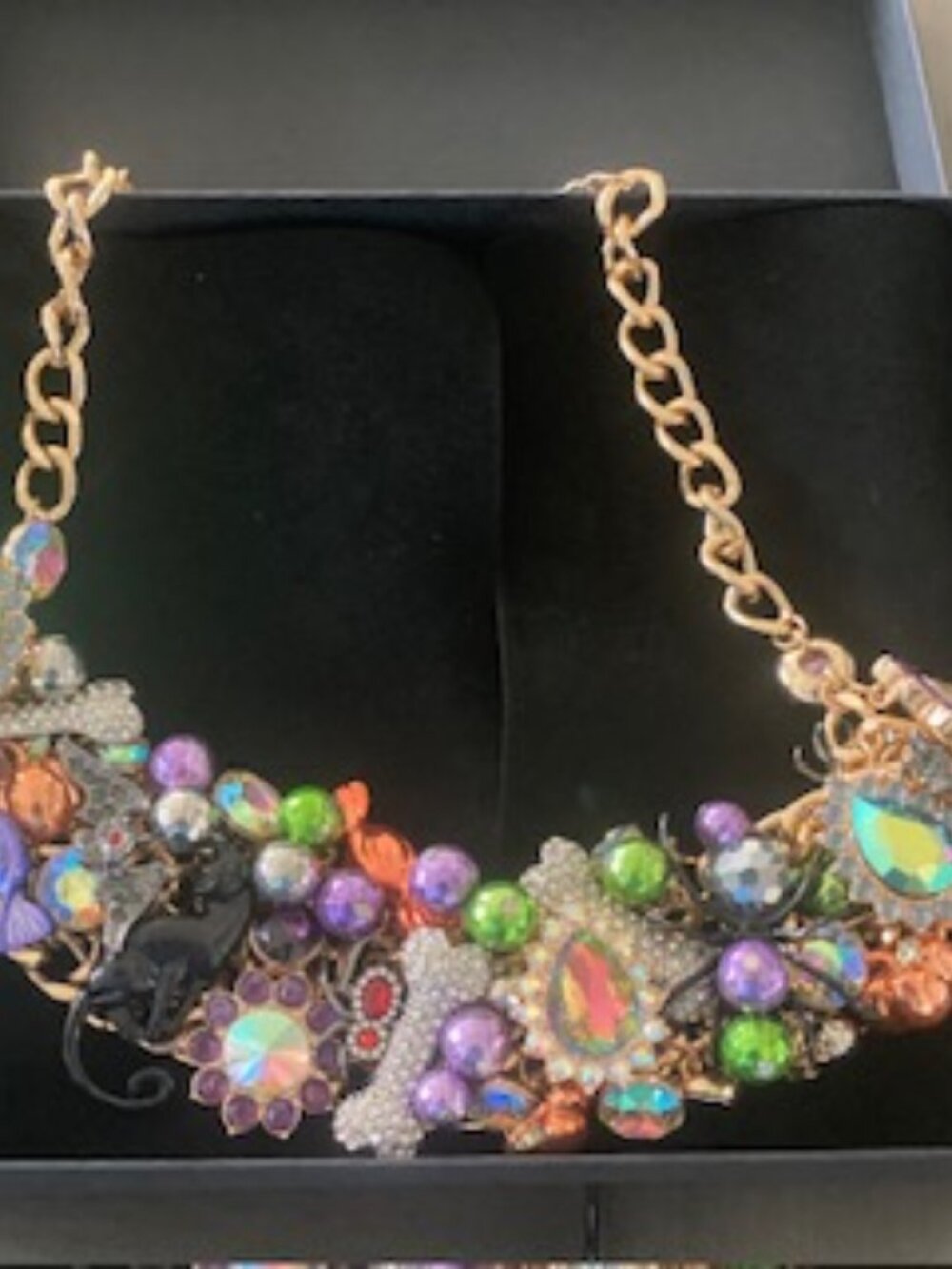 Brand new, Betsey Johnson, cluster necklace
